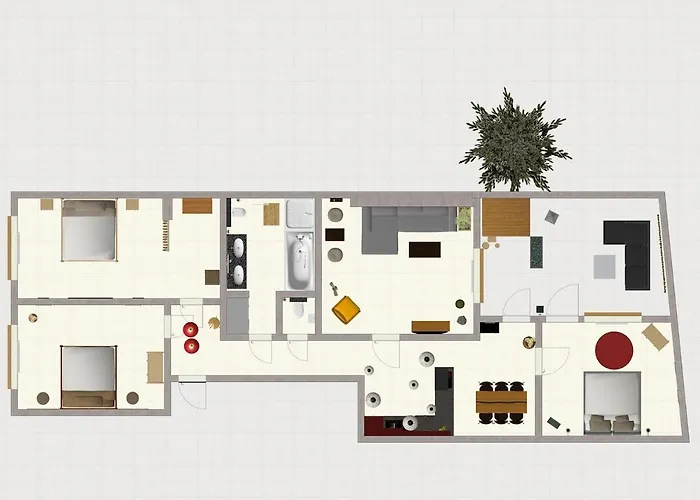 Sh L 3 Betten L Sauna L 450m Bis Universität